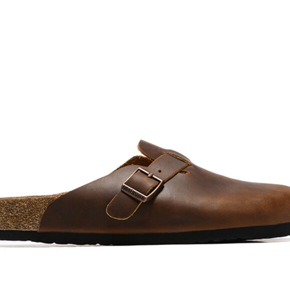 New Brand Birkenstock Boston Oiled Leather Clogs Unisex - Picture 2 of 3